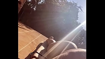Preview 2 of Sis Bf Masag Mom - ana puta rabuda tomando sol