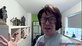 Preview 2 of Vadeando Commonique Fu - Yorkshire nerd watches big busty brit