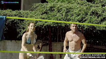 Preview 1 of Aleta Alien - Only3x (PSL) brings you - Antonia Sainz and Damaris X swingers sex outdoors