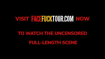 Preview 4 of Beby Ka Anal - Big Tits Teen Enjoys Rough Drooling Blowjob On Her Knees
