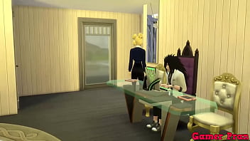 Preview 1 of Katana Kafe - Shippuden Cap1- Madara es el jefe de todas las empleada y siempre se la pasa follando una de sus empleadas anal le termina adentro siempre
