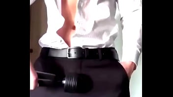 Preview 1 of Crazy Gsy Orgy - Hot male cumming with vibrator