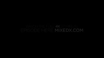 Preview 1 of La Voyeuse - Sexy Hot Milf Christina Shine Masturbating With AI