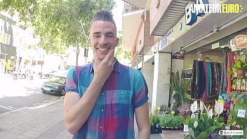 Preview 2 of Lubed Xxx Moie - AMATEUR EURO - Sexy Apolonia Lapiedra Fucks With Newbie Guy That She Just Met On The Street
