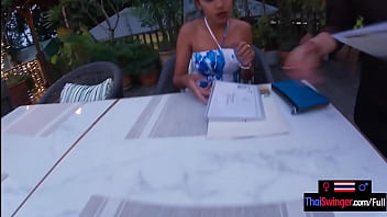 Preview 2 of Accidence Sex - Amateur Thai girlfriend teen sucking boyfriends big cock after a night out