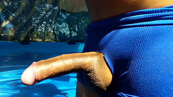 Preview 2 of Thick Cock Overload - PIJA AZUL  BOXER AZUL- mi pija esperando q venga  una gordita para cogerla  o gordito para cogerlo
