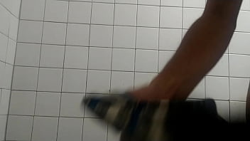 Preview 1 of On Back Erotic - shaving my penis and ass