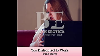 Preview 1 of Kinky Wife Fetish Fuck Hasnend - Promo Luna Storm Too Distracted to Work Solo Masturbation
