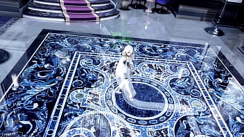 Preview 2 of Neighbor Wife Pool - MMD Azur Lane Phone Number 폰넘버  HMS Sirius