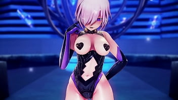 Preview 1 of Rape Sexs Video - MMD Fate Mash