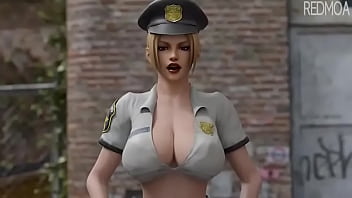 Preview 1 of Unblock Xnxx Hd World War Sex - female cop want my cock 3d animation