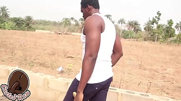 Preview 1 of Cenis Mom And Boy - NAIJA PORN : my Landlord made me fuck her big boobs and wet pussy outdoor