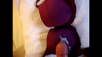 Preview 4 of Www Barazil Mom - cumshot on bra