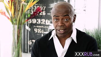 Preview 1 of Cocker Sex - Bad MILF Nikki Knightly enjoyed older guys big black cock and she massage his body