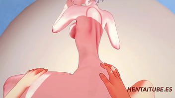 Preview 2 of Renata And Roderyk On Video - Genshin Impact Hentai - Noelle Having sex with Aether Blowjob,  boobjob and fucked with multiple cum 3/3