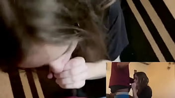 Preview 3 of Hypno Threeway - Lesbian Best Friend Sucks Me Off In New Apartment For Place To Stay