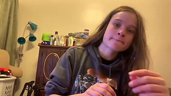 Preview 4 of Pov Por - Cute lesbian bestfriend comes into my room to suck me off