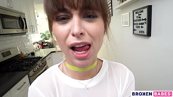 Preview 2 of Navel Tied - Petite Riley Reid Fucks The Plumber