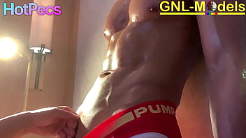 Preview 2 of Asian Sex Amatur - Hot Asian guy gets awesome pec adoration and muscle worship