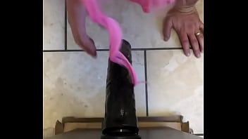 Preview 1 of Kajil Videos Xxx - Sissycumslut209 taking big black cock for master mark