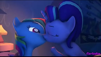 Preview 2 of Box Tie Xnxx - Rainbow Dash and Starlight Glimmer porn