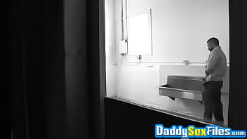 Preview 2 of A Vking Movie Porn - Dirk Caber isnt aware that he is spied on while masturbating
