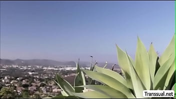 Preview 1 of Forced Anal Africa - TS Ryder enjoys sucking dudes big dick