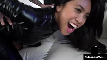 Preview 3 of Villj Bhabi - MEOW MEOW! Sweet Pussy Ember Snow Gets A Thick Dick With Feline Fun!