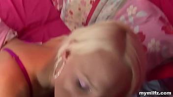 Preview 2 of Blonde Lactation Eva - Making a Sex Tape with Charlene Summers