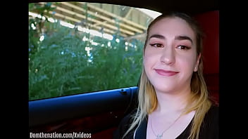 Preview 1 of Reepsex - 19 Year-old submissive drinks piss in woods,  then crawls to the farm for her domination session