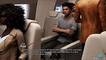 Preview 1 of Girl Shows Webcam - INTERTWINED #01 &bull_ Blowjob on a plane