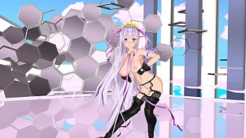 Preview 2 of Tattoo Girl Pov Net Fuck - MMD R18 Fate BB Off Shot