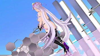 Preview 3 of Tattoo Girl Pov Net Fuck - MMD R18 Fate BB Off Shot