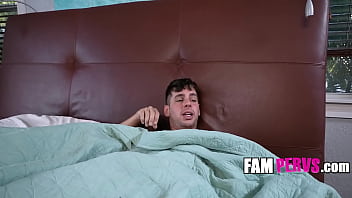 Preview 1 of Spanking Slave - Talking To step DAD While His Wife Blows Me Under The Blanket