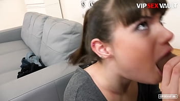 Preview 3 of Tamara Naorobot - EXPOSED CASTING - (Luna Rival &amp_ David Perry) Cute French Fucks On Set With A Naughty Agent