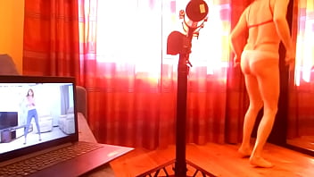 Preview 1 of Keisha Grey Oorn Xxx Mp4 Mp3 - dancing in front of a webcam