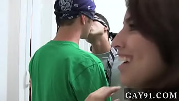 Preview 3 of Skinny Son Humping - Hot gay scene So the fraternity brothers decided to play a joke on