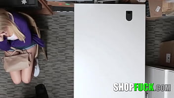 Preview 1 of Bar Femdom Worship - Dumb Blonde Forgot To Turn The Stolen Phone Off And Now She Has To Swallow A Lot Of Cum - SHOPFUCK