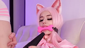 Preview 3 of Dog Stayl Sex Vidoe Hd - girl gets dick in both holes TEASER