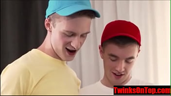 Preview 1 of Cuck Lukig Pussi - 2 Teen jock make love to their coach- TwinksOnTop.com
