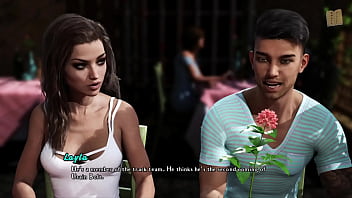 Preview 4 of Disney Princess Jasmine - Intertwined 55,  Oh Dear Layla And Alexis Are Sat Together