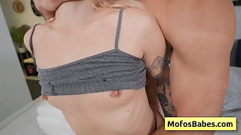 Preview 2 of Xxx Vidfo - Naughty blonde craving huge dick and suck it like a pro - Joey White,  JMac