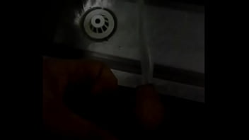 Preview 2 of Fuck And Hot Romance - Peeing into a stainless steel urinal