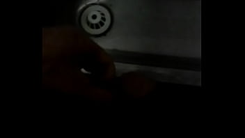 Preview 4 of Fuck And Hot Romance - Peeing into a stainless steel urinal