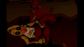 Preview 4 of Dads Colleague - FNaF Sex with Foxy