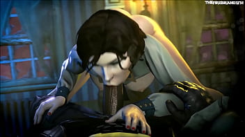 Preview 2 of Nighate Xsex - Elizabeth Takes It Black PMV