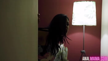 Preview 1 of Silk Satin Hijab Sex - Caught Your Ass Canela Skin,  Juan Lucho