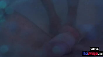 Preview 3 of Maa Beta Xxx Moves Fanjsbi - Asian teen with big ass sucked friends big cock before she played with it
