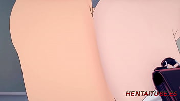 Preview 3 of Japanese Wife Sleep Sduce - Naruto Hentai - Fucks Sarada At - Hard sex with crempie