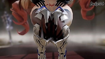Preview 2 of Cfnm Enf Japanese - MMD Ray Durandal Bianca 2020instillation